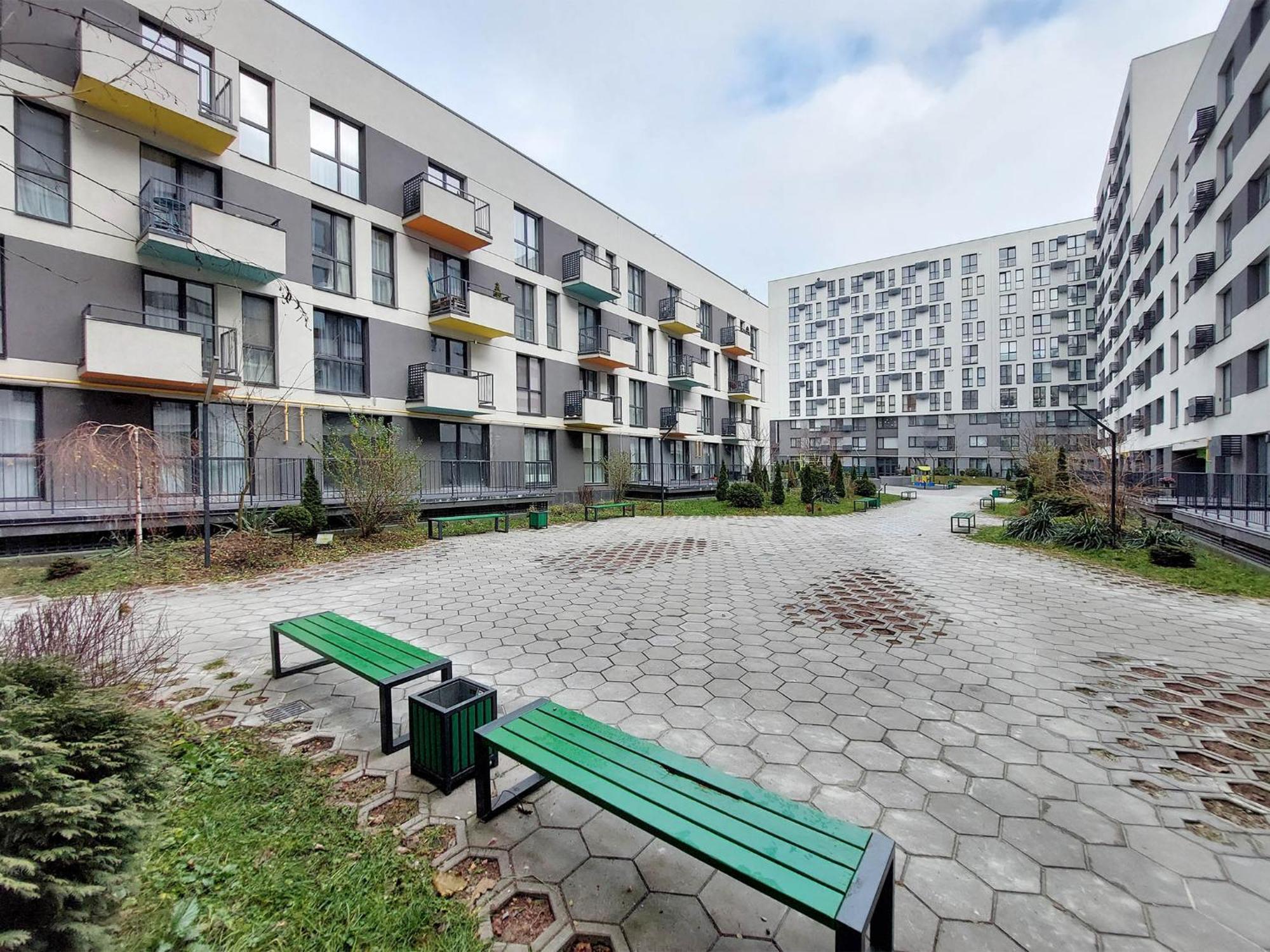 Новобудова Місто Трав, Р-Н Вікторії Гарденс Apartment Lviv Ngoại thất bức ảnh